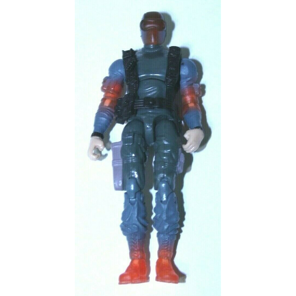 GI Joe 25th DVD Anniversary Radioactive Snake Eyes Figure Loose 3.75"